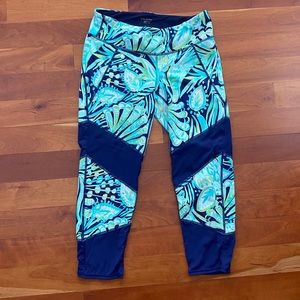 EUC Lilly Pulitzer Crop Luxletic Leggings